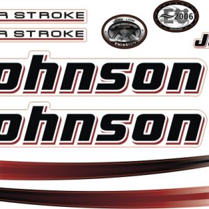 johnson 15 Hp Sticker